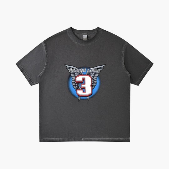 Discover Vintage Dale Earnhardt Sr. no. 3 God Needed a Driver Gradient T Shirts
