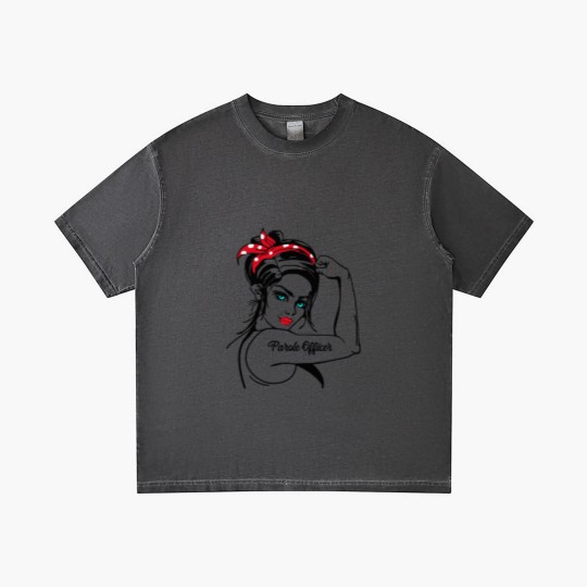Discover 51.Parole Officer Parole Officer Rosie The Riveter Gradient T Shirts