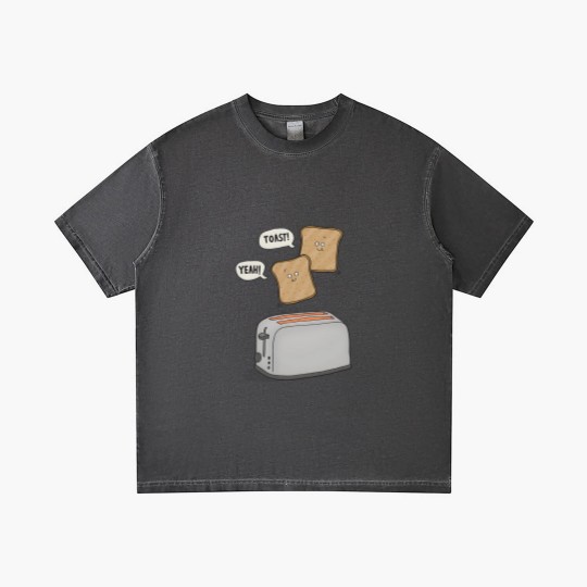 Discover Toast Yeah Gradient T Shirts
