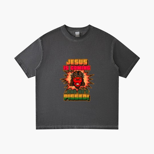 Discover JESUS IS COMING AND HE'S PISSED Gradient T Shirts