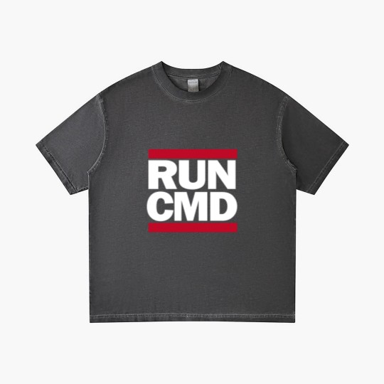 Discover RUN CMD Gradient T Shirts