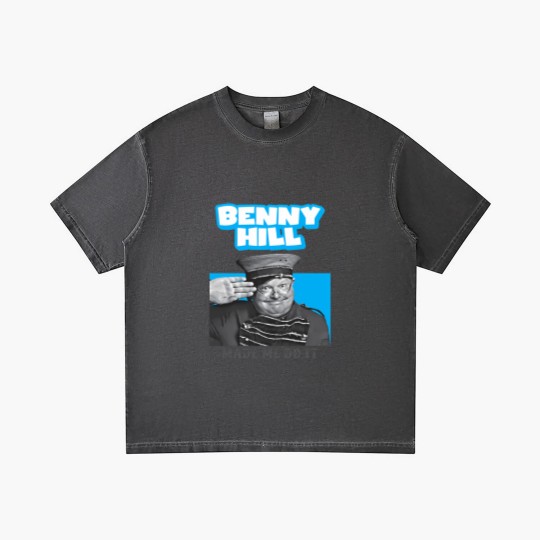 Discover Benny Hill Made Me Do It Gradient T Shirts