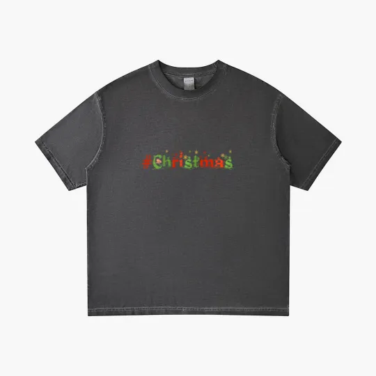 Discover Hashtag Christmas Gradient T Shirts, Christmas Gradient T Shirts Gift Gradient T Shirts