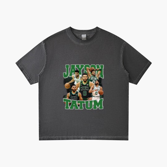 Discover Jayson Tatum Basketball  Basketball Graphic Tees Gradient T Shirts