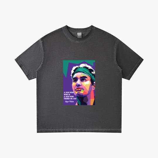 Discover Roger federer motivation - Roger Federer - Gradient T Shirts