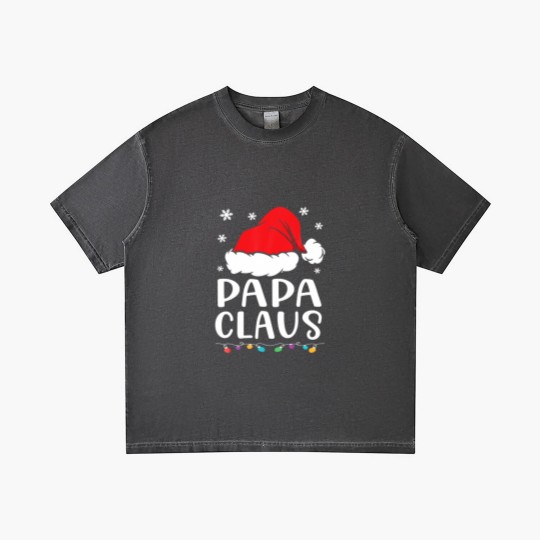 Discover Papa Claus Family Matching Papa Claus Pajama Gradient T Shirts
