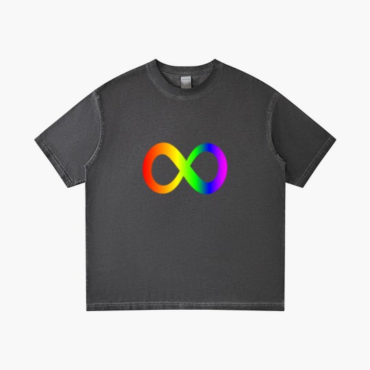 Discover autism infinity symbol// rainbow Gradient T Shirts