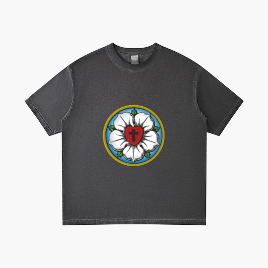 Discover Lutheran Rose Gradient T Shirts
