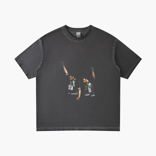 Discover Tommie-Smith-John-Carlos-And-The-1968-Black-Power-Salute BEAUTY Gradient T Shirts