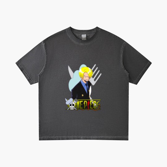 Discover one pieces SANJI complete design Gradient T Shirts