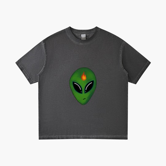 Discover Inciteful Alien Head Gradient T Shirts