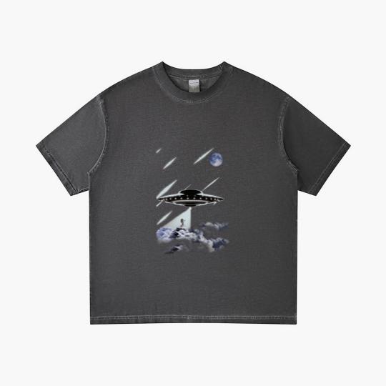 Discover Down Bad Alien Unisex Gradient T Shirts