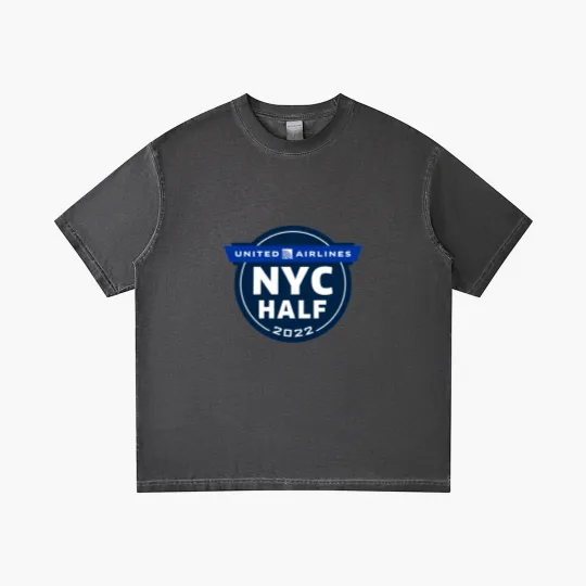 Discover New York Half Marathon Gradient T Shirts