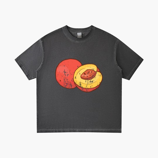 Discover Retro Vintage Grunge Style Nectarines Peaches Gradient T Shirts