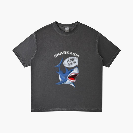 Discover Sarcastic Shark Humor Meat Lover Marine Biology Gradient T Shirts