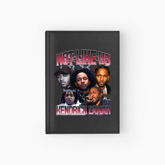 Discover Kendrick Lamar They Not Like Us Unisex Hardcover Journal, KDot, Euphoria