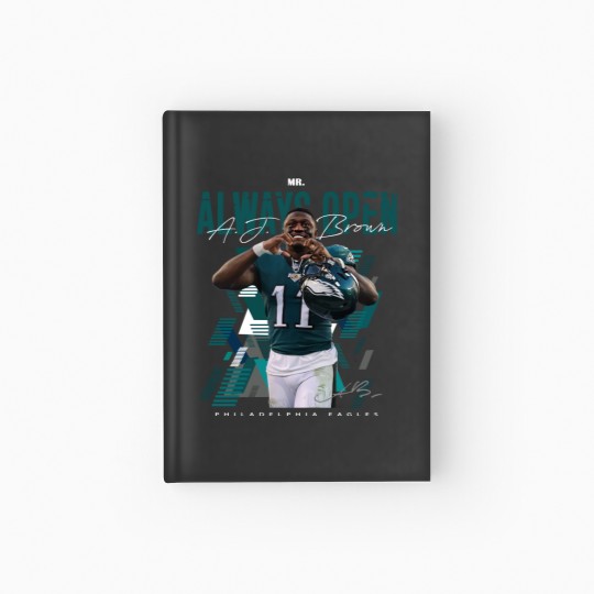 Discover AJ Brown Hardcover Journal