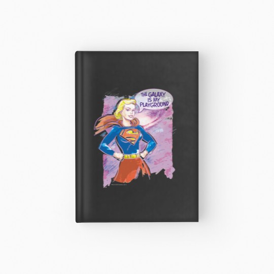 Discover Supergirl Galaxy Hardcover Journal