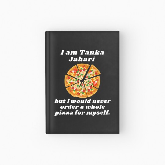 Discover Impractical Jokers Tanka Jahari Pizza Hardcover Journal