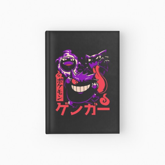 Discover Gengar Inspired Hardcover Journal