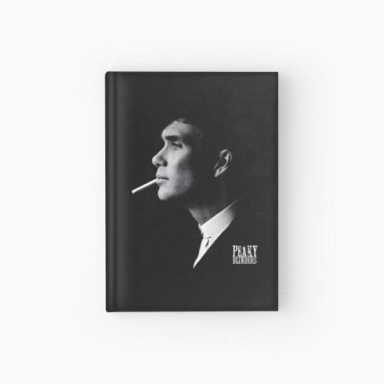 Discover Tommy Shelby Unisex Hardcover Journal, Cillian Murphy, Peaky Blinders, Gangster, TV Show Hardcover Journal
