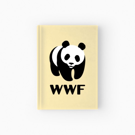 Discover World Wildlife Fund (WWF) logo Hardcover Journal