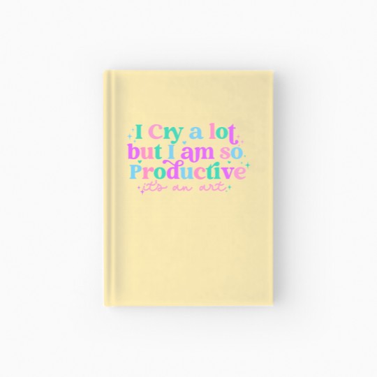 Discover Mental Health Productivity Hardcover Journal
