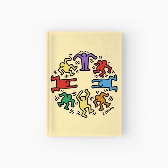 Discover New Vintage Keith Haring Hardcover Journal Size USA