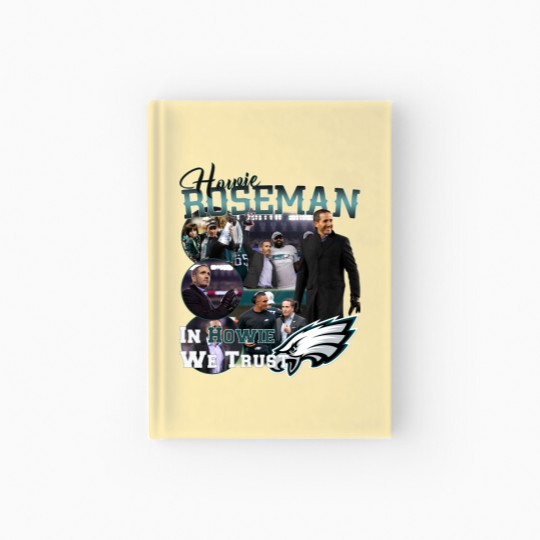 Discover Howie Roseman "In Howie We Trust" Hardcover Journal