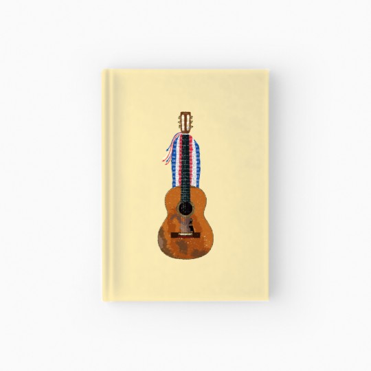 Discover Willie's Iconic Trigger Acoustic Guitar Hardcover Journal