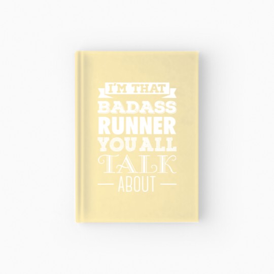 Discover Badass Runner Runner Hardcover Journal