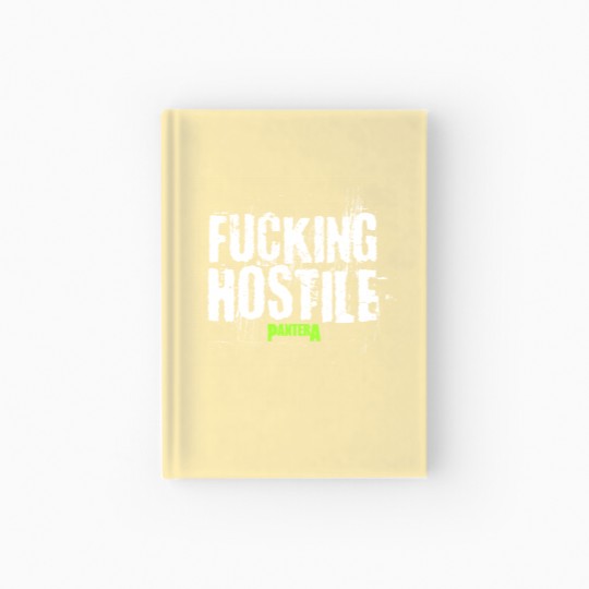 Discover Mayhem Skull  Fing Hostile Hardcover Journal
