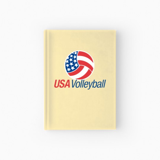Discover USA Volleyball Hardcover Journal