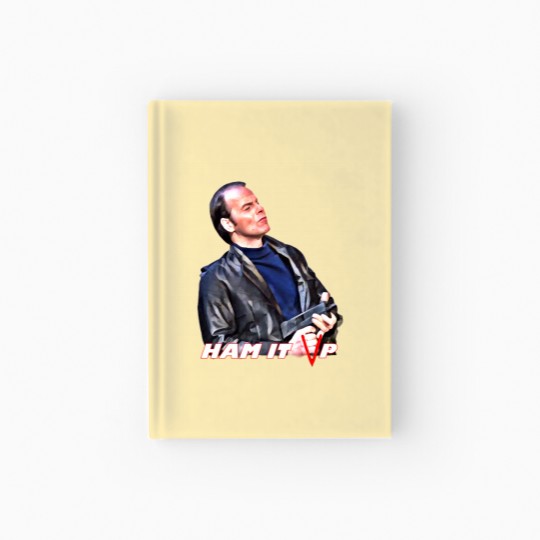 Discover V THE FINAL BATTLE - Ham it up Hardcover Journal