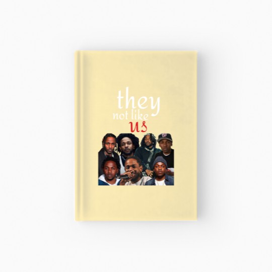 Discover Kendrick Lamar they not like us Hardcover Journal