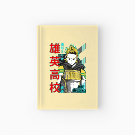 Discover Mirio Togata MHA Hardcover Journal