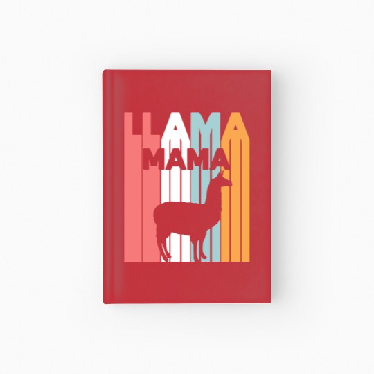 Discover Llama/Alpaca Design - LLAMA MAMA Hardcover Journal