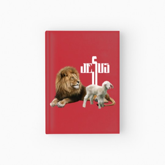 Discover Jesus is Lion and Lamb Hardcover Journal