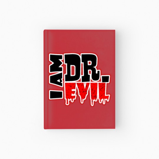 Discover Halloween - I am Dr. Evil Hardcover Journal