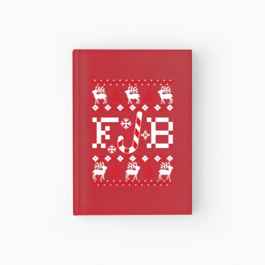 Discover Let's Go Brandon Christmas Hardcover Journal