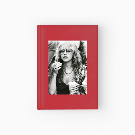Discover Stevie Nicks Smoking Young Style Hardcover Journal