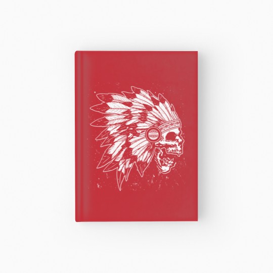 Discover skull native Hardcover Journal
