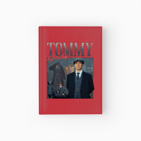 Discover Tommy Shelby Homage Hardcover Journal Hardcover Journal Top Peaky TV Show Gift Tom Thomas By Order Cillian Murphy