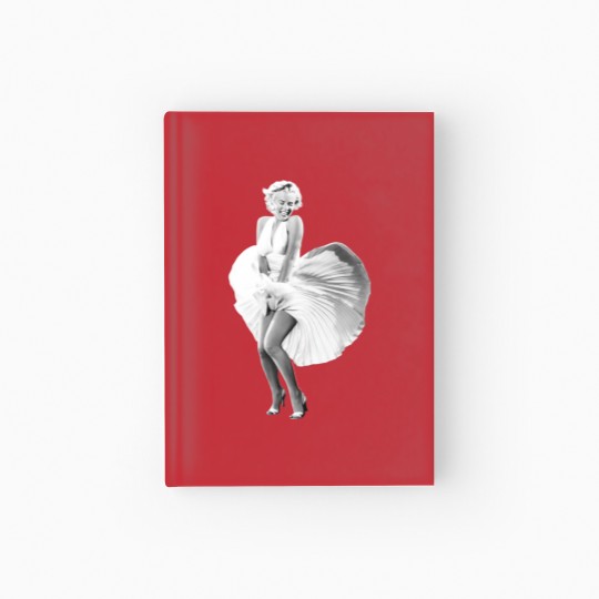 Discover Marilyn Monroe Classic Dress Pose Hardcover Journal