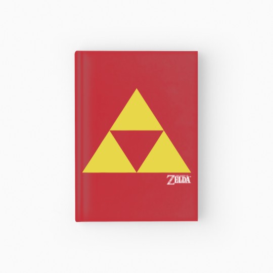 Discover Nintendo Legend Of Zelda Classic Iconic Triforce Hardcover Journal