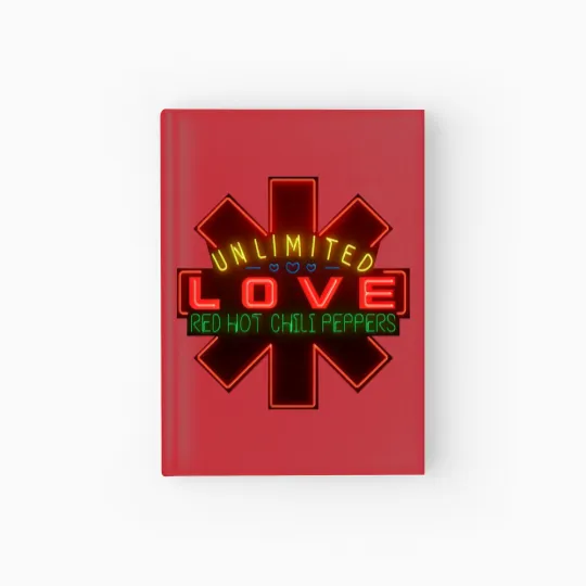 Discover Red Hot Chili Peppers Unlimited Love World Tour 2022 Hardcover Journal, Red Hot Chili Peppers Tour 2022 Hardcover Journal
