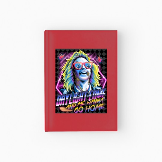 Discover Beetlejuice , 80's Nostalgia - Beetlejuice - Hardcover Journal