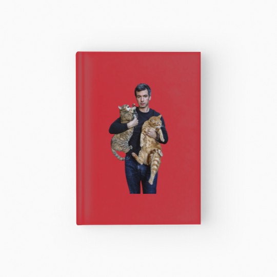 Discover Nathan Fielder and His Cats Classic Hardcover Journal