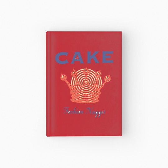Discover cake fashion nugget Hardcover Journal