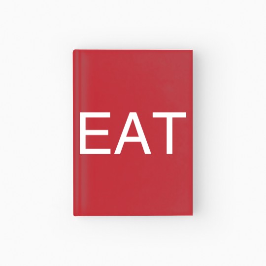 Discover Eat - Eat - Hardcover Journal